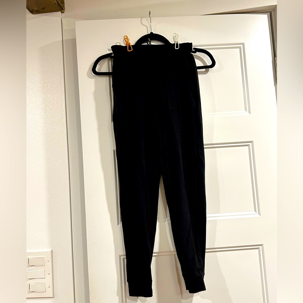 Athleta Girl black joggers.